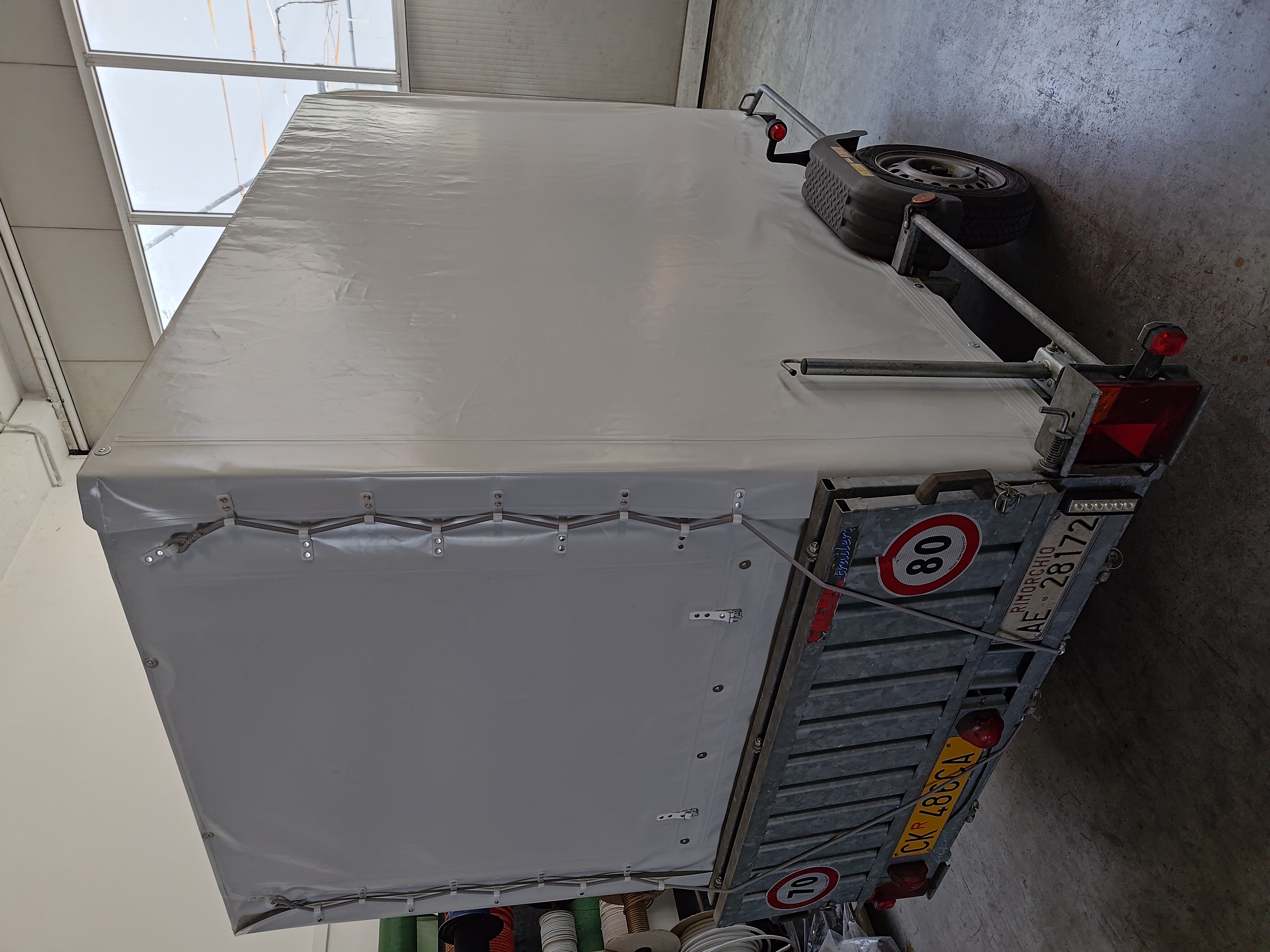 Copertura carrello appendice